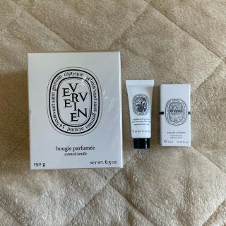 ディプティック(diptyque)の【新品】ディプティック フレグランス キャンドル ヴェルヴェーヌ【未開封】(キャンドル)