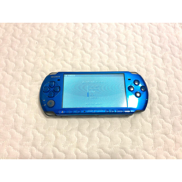 PlayStation Portable(プレイステーションポータブル)の【3150様専用】PSP本体 ブルー ジャンク品【即日発送】 エンタメ/ホビーのゲームソフト/ゲーム機本体(携帯用ゲーム機本体)の商品写真