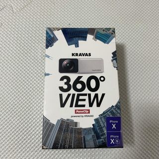 アイフォーン(iPhone)の[国内正規品] KRAVAS 360°VIEW スマホレンズ 360度カメラ (ビデオカメラ)