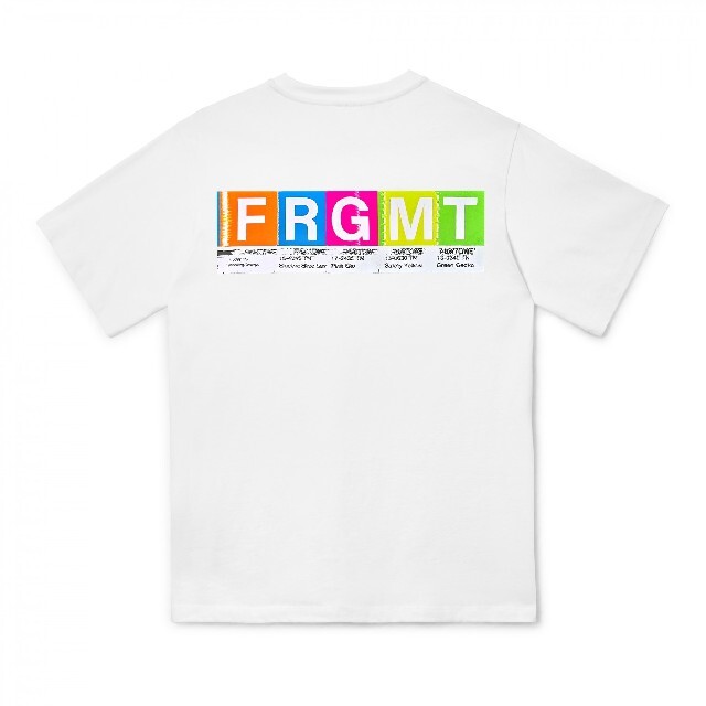 FRAGMENT(フラグメント)のfragment フラッグメント FluroRebellion Tシャツ 白 L メンズのトップス(Tシャツ/カットソー(半袖/袖なし))の商品写真