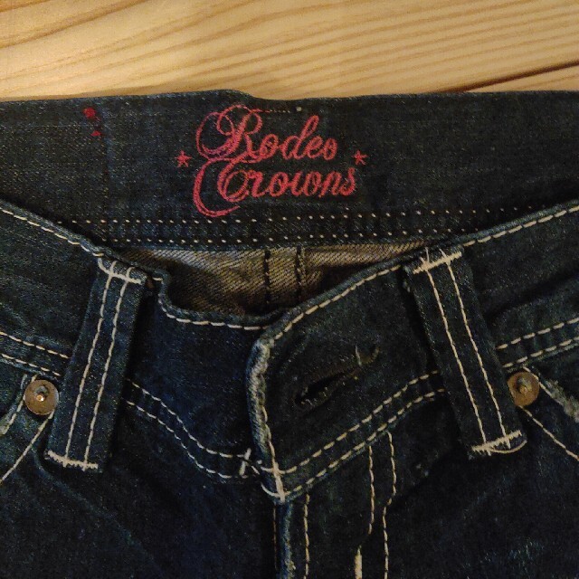 RODEO CROWNS(ロデオクラウンズ)のRODEO CROWNS ストレートデニム レディースのパンツ(デニム/ジーンズ)の商品写真