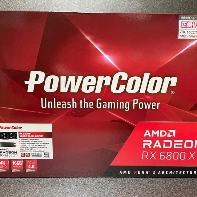 ほぼ未使用 AMD RADEON RX6800XT リファレンス モデル