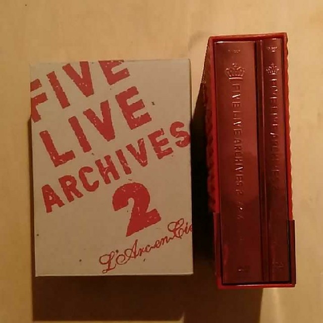 L'Arc～en～Ciel/FIVE LIVE ARCHIVES 2DVD