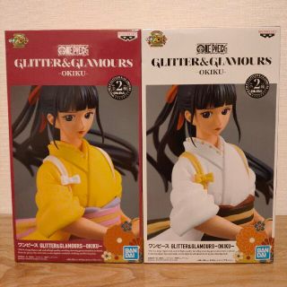 バンダイ(BANDAI)のONE PIECE　お菊　フィギュア2点セット(フィギュア)