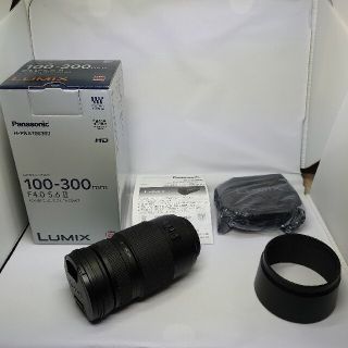 パナソニック(Panasonic)の美品 LUMIX G VARIO 100-300mm F4.0-5.6 II (レンズ(ズーム))