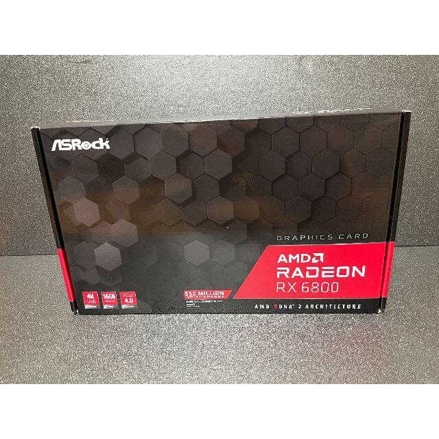 希少、ほぼ未使用、AMD　RX6800　リファレンス　ASRockパッケージ