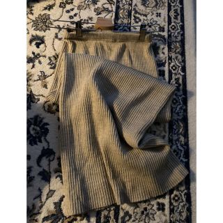 Vintage knit skirt(ロングスカート)