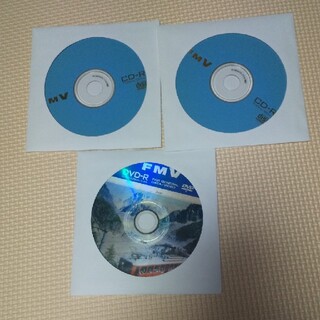 フジツウ(富士通)のFMVのdvd-r1枚、cd-r2枚(その他)