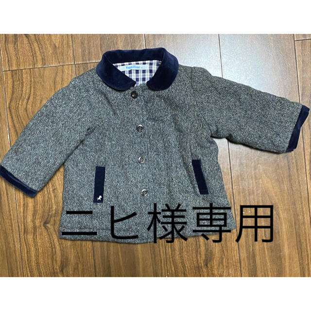 familiar(ファミリア)のfamiliar コート　サイズ80 キッズ/ベビー/マタニティのキッズ服男の子用(90cm~)(コート)の商品写真