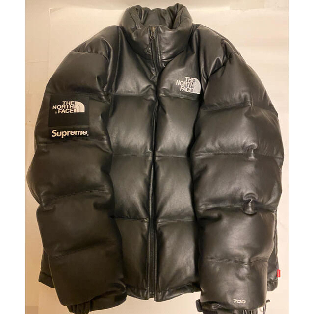 Supreme TheNorthFaceLeatherNuptseJacket