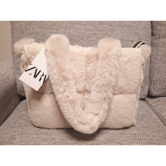 ZARA ファートートバッグ 未使用