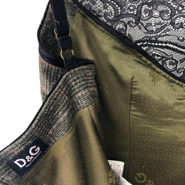 ワンピースD&G ワンピース ドレス レース 膝丈 ドルチェ&ガッバーナ サンローラン