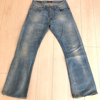 ヌーディジーンズ(Nudie Jeans)のNudie Jeans Regular  ALF ストレートデニムパンツ W34(デニム/ジーンズ)