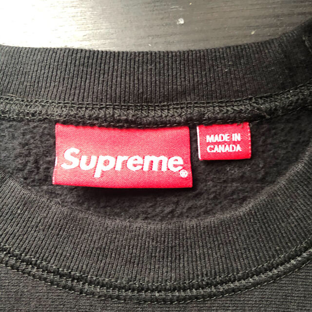 Supreme Box Logo Crewneck Black  S