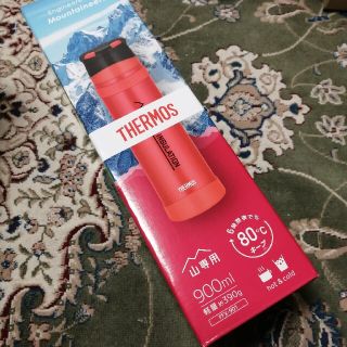 サーモス(THERMOS)の新品未使用　サーモス　ステンレスボトルマットレッド　0.9L FFX-901(水筒)