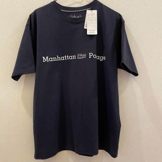 Mahattan Portage Tシャツ　サイズM   ネイビー   《新品》(Tシャツ/カットソー(半袖/袖なし))