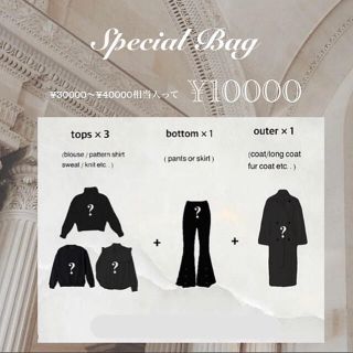 ロキエ(Lochie)の期間限定！Spia Vintage 2021 Special bag 🤍(ニット/セーター)