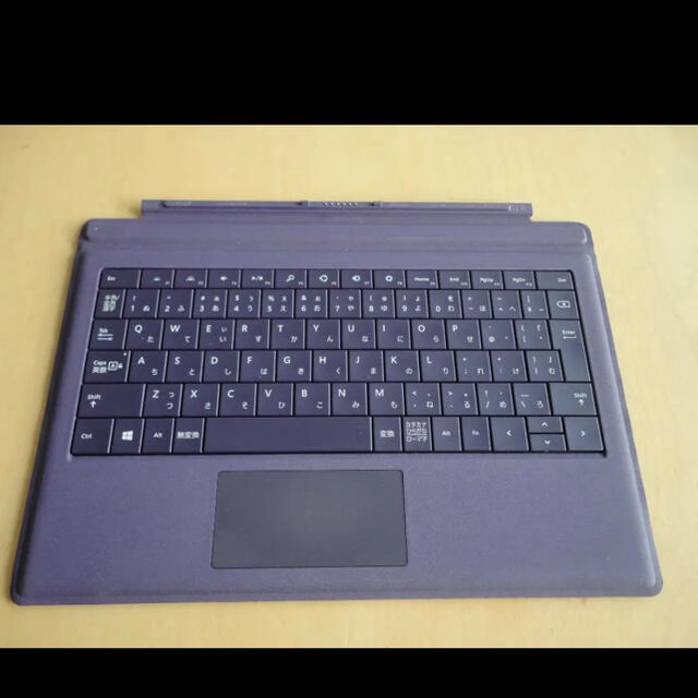 マイクロソフト　サーフェスProタイプカバー紫