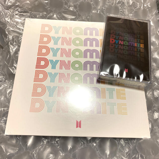 BTS DYNAMITE レコード MOS ON カセットテープ