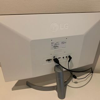 LG フレームレス モニター ディスプレイ 24ML600S-W 23.8インチ