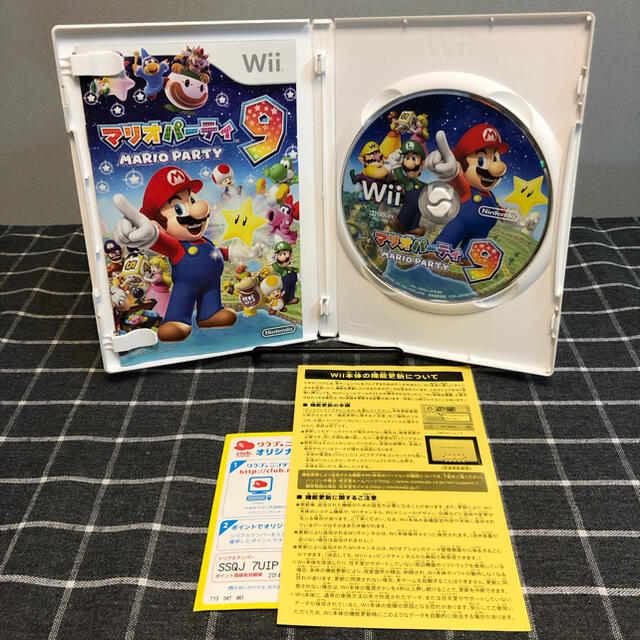 任天堂(ニンテンドウ)のマリオパーティ9 Wii エンタメ/ホビーのゲームソフト/ゲーム機本体(家庭用ゲームソフト)の商品写真