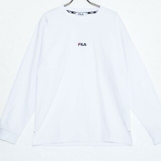 フィラ(FILA)の【FILA/フィラ】ワンポイント/トレーナー/スウェット/裏毛/刺繍ロゴ(スウェット)