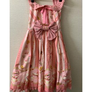 アンジェリックプリティー(Angelic Pretty)のAngelicPretty wonder party ホルターネックJSK(ひざ丈ワンピース)