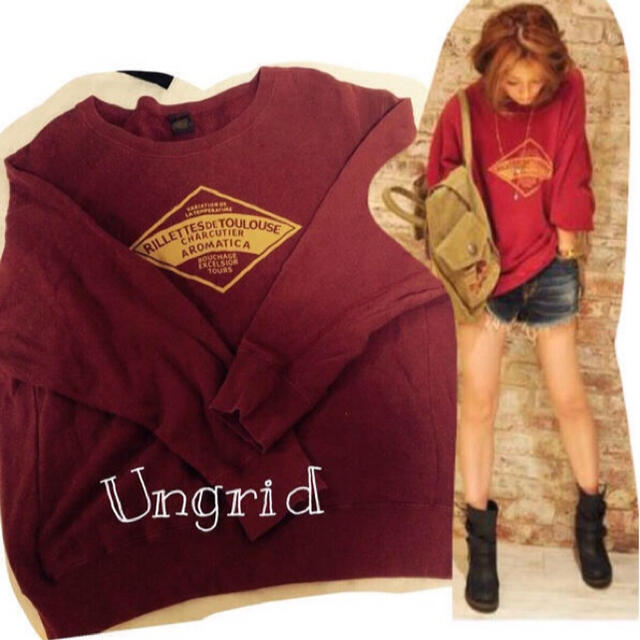 Ungridヴィンテージトレーナー◡̈⃝︎⋆︎M