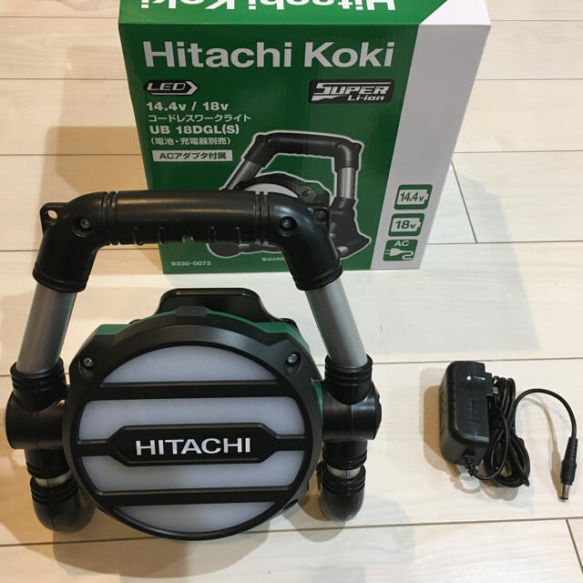 日立(ヒタチ)の【未使用】ハイコーキ HiKOKI コードレスワークライトUB18DGL スポーツ/アウトドアの自転車(工具/メンテナンス)の商品写真