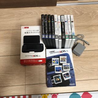 ニンテンドー3DS(ニンテンドー3DS)のNew 3dsll 本体 ソフトセット(携帯用ゲームソフト)