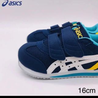 アシックス(asics)の新品 アシックス 16cm TUM186 5001  ネイビーブルー/ホワイト(スニーカー)