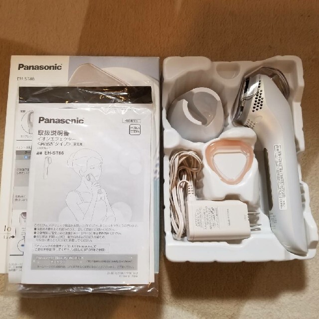 Panasonic(パナソニック)の美品パナソニック イオンエフェクターeh-st86 スマホ/家電/カメラの美容/健康(フェイスケア/美顔器)の商品写真