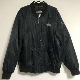 ザノースフェイス(THE NORTH FACE)のノースフェイス  MA-1 黒　NY01470 sizeM(ダウンジャケット)