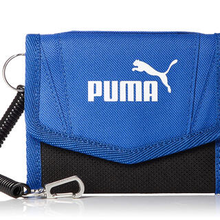 プーマ(PUMA)のPUMA アクティブ　ウォレット　ブルー(折り財布)