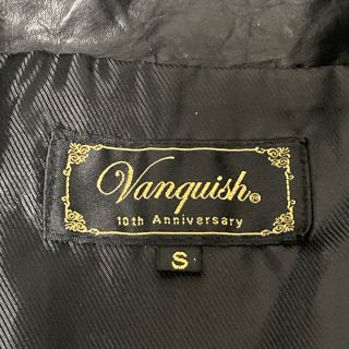VANQUISH - black by VANQUISH 牛革ライダースジャケット禁煙メンズ