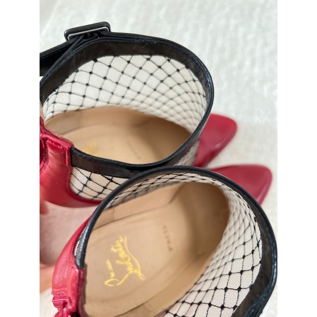 284 Christian Louboutin  メッシュブーツ 35.5 9