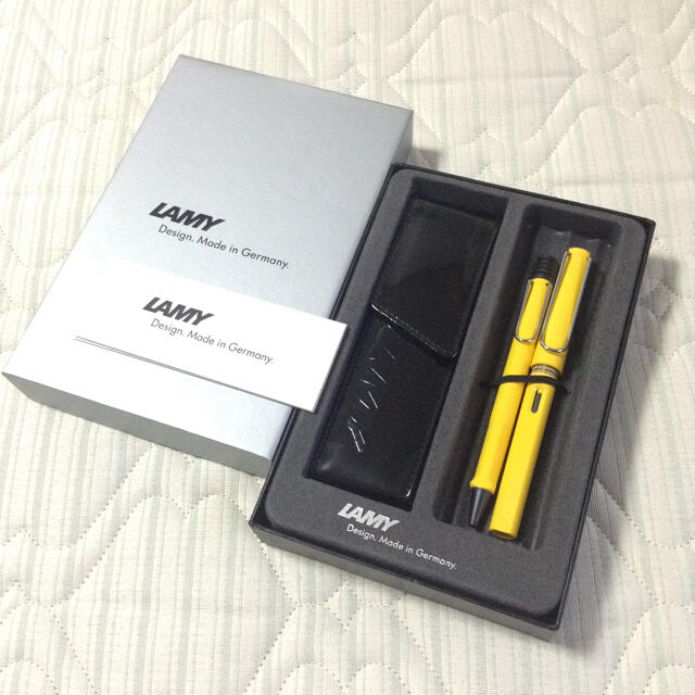 新品＊ラミー サファリ 万年筆×ボールペン 限定 入学 ギフトセット＊LAMY