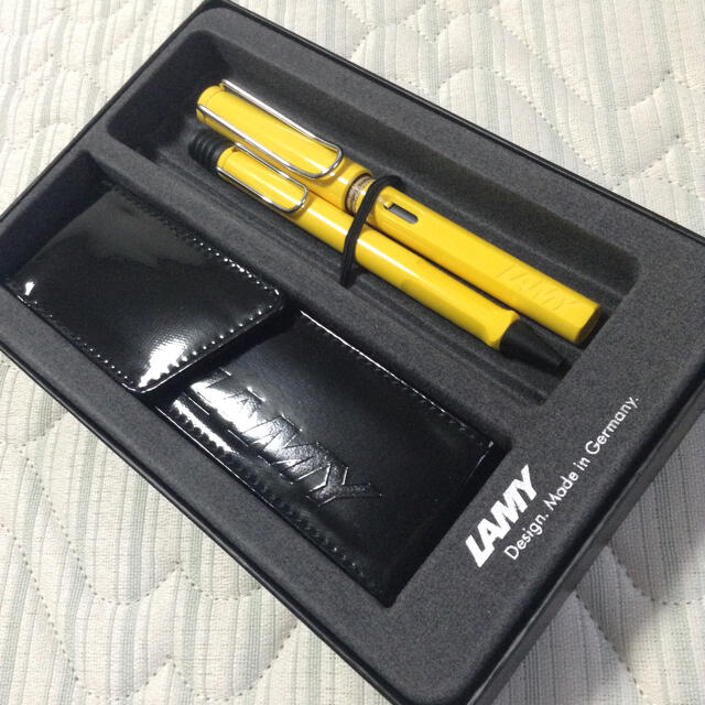 新品＊ラミー サファリ 万年筆×ボールペン 限定 入学 ギフトセット＊LAMY