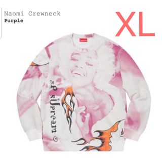 シュプリーム(Supreme)の【Purple XL】Naomi Crewneck  SUPREME(スウェット)