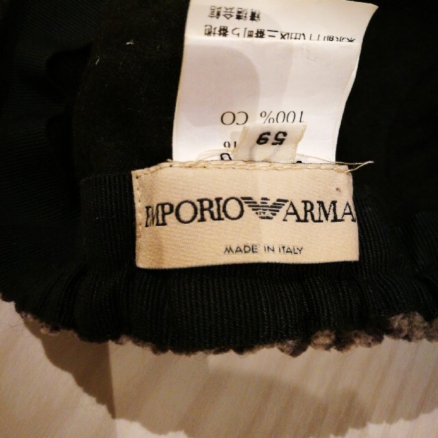 Emporio Armani(エンポリオアルマーニ)のEMPORIO ARMANI メンズの帽子(ハンチング/ベレー帽)の商品写真