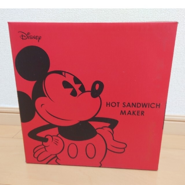 Disney(ディズニー)のホットサンドメーカー　ミッキー　ディズニー スマホ/家電/カメラの調理家電(サンドメーカー)の商品写真