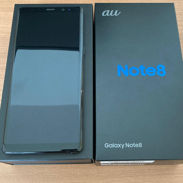 【格安】Galaxy Note 8 Black ＋周辺機器