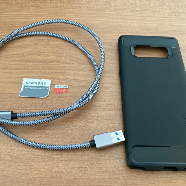 【格安】Galaxy Note 8 Black +周辺機器 3