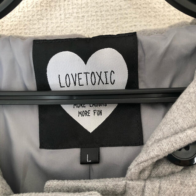 lovetoxic(ラブトキシック)のラブトキシック  ダッフルコート レディースのジャケット/アウター(ダッフルコート)の商品写真