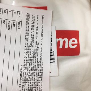 シュプリーム(Supreme)のSupreme Cross Box Logo Tee White L (Tシャツ/カットソー(半袖/袖なし))