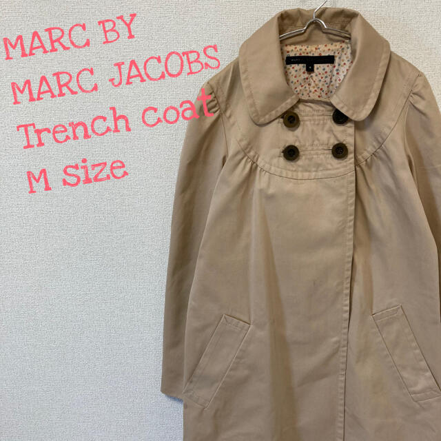MARC BY MARC JACOBS(マークバイマークジェイコブス)のMARC BY MARC JACOBS マークジェイコブス　トレンチコート レディースのジャケット/アウター(トレンチコート)の商品写真
