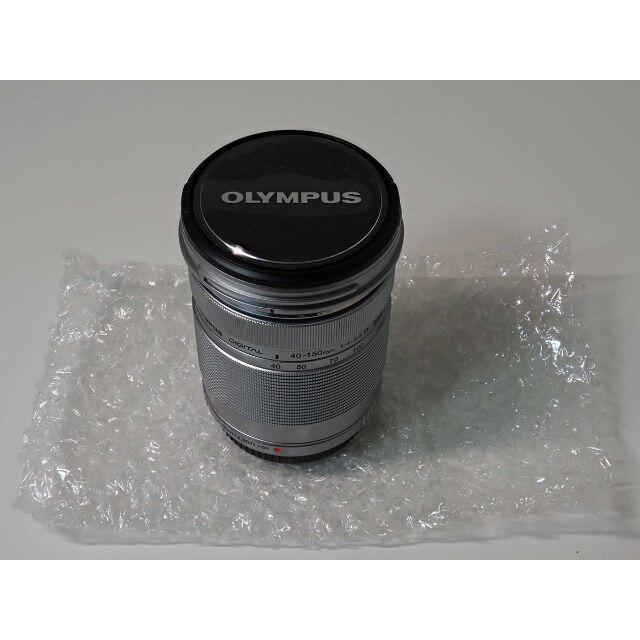 OLYMPUS(オリンパス)の【未使用品】M.ZUIKO 40-150mm 4-5.6 R シルバー スマホ/家電/カメラのカメラ(レンズ(ズーム))の商品写真