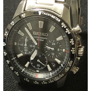 SEIKO - SEIKO クロノグラフ 100M DATE 6T63-00D0 完動品の通販｜ラクマ