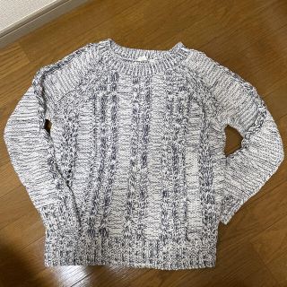 【美品】GAP ギャップ ケーブル編み コットンニット size M
