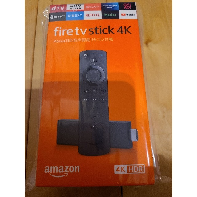Fire tv stick 4k 新品未使用　Amazon